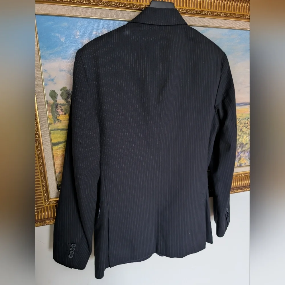 Banana Republic Navy Pocket Jacket 38R